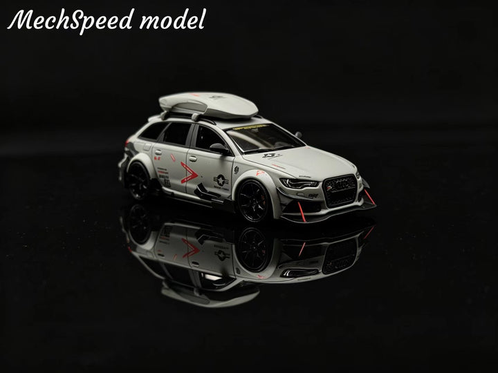 [Preorder] MechSpeed 1:64 Audi RS6 Avant (C7) Wagon DTM Jon Olsson Widebody Modified