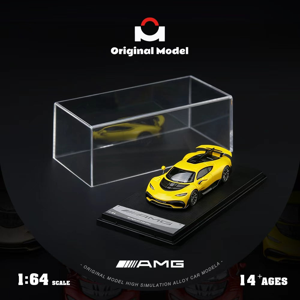 [Preorder] Original Model 1:64 Mercedes AMG One Bright Yellow OM646414
