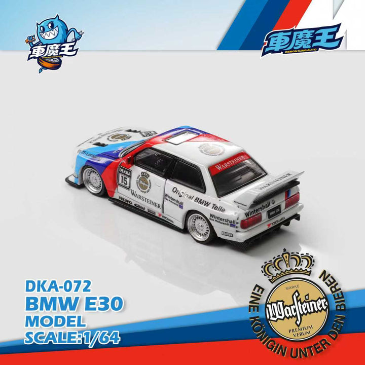 [Preorder] DEMON KING AUTO 1:64 BMW M3 E30 Modified DTM Livery DKA-070