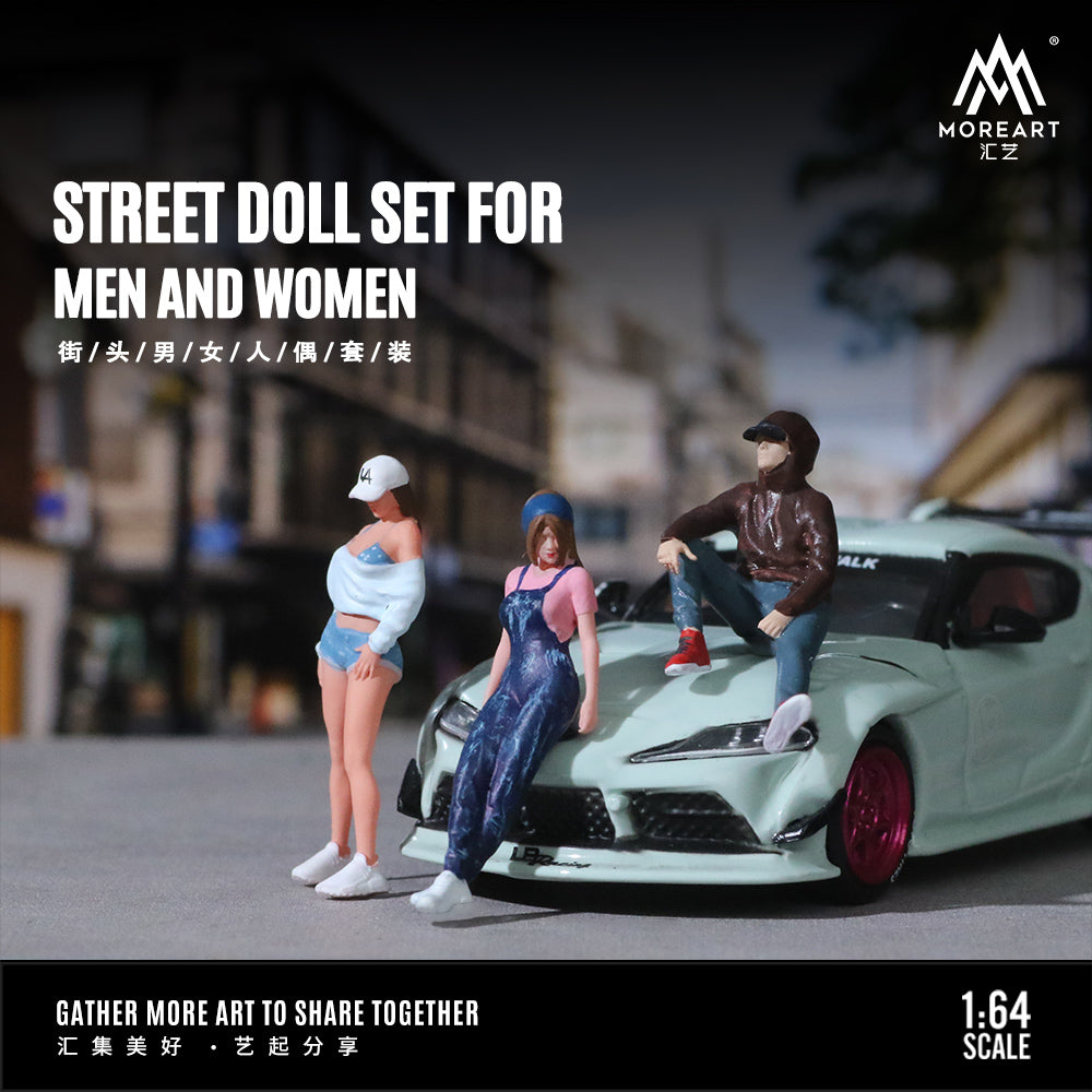 [Preorder] MoreArt 1:64 STREET DOLL SET MO223027