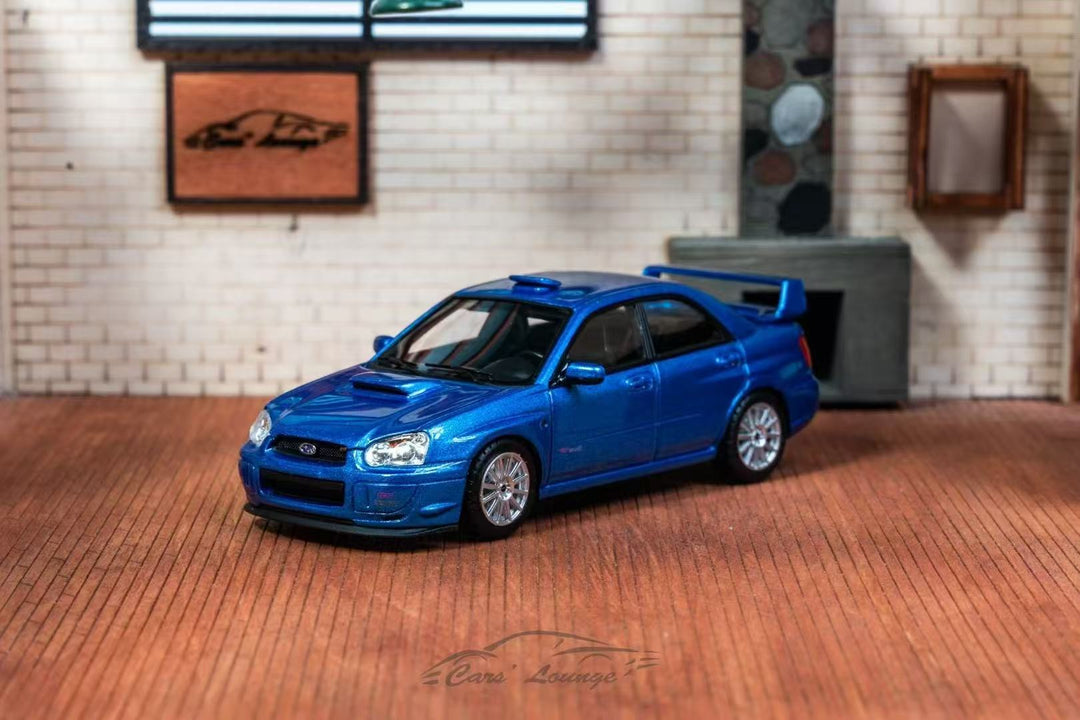 [Preorder] Car's Lounge 1:64 Subaru Impreza WRX STI (2004) And Selector Edition (6 Colours)