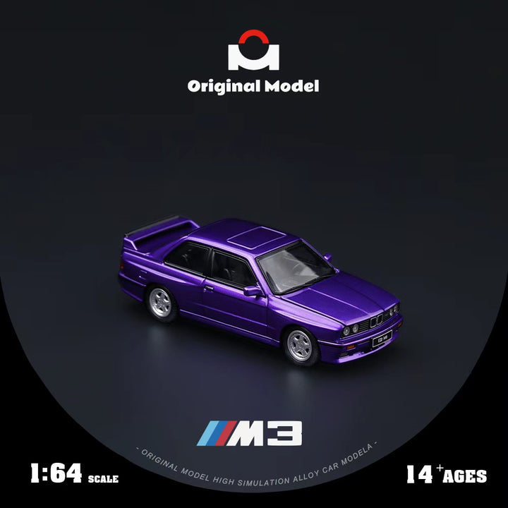 [Preorder] Original Model 1:64 BMW E30 M3 - Phantom Purple OM647813