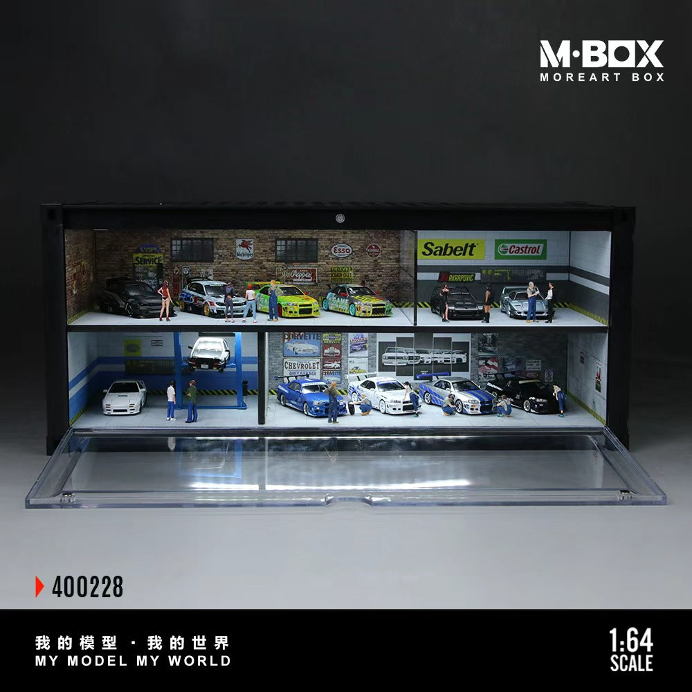 Preorder] MBOX 1:64 Double-Layer American Style Auto Repair