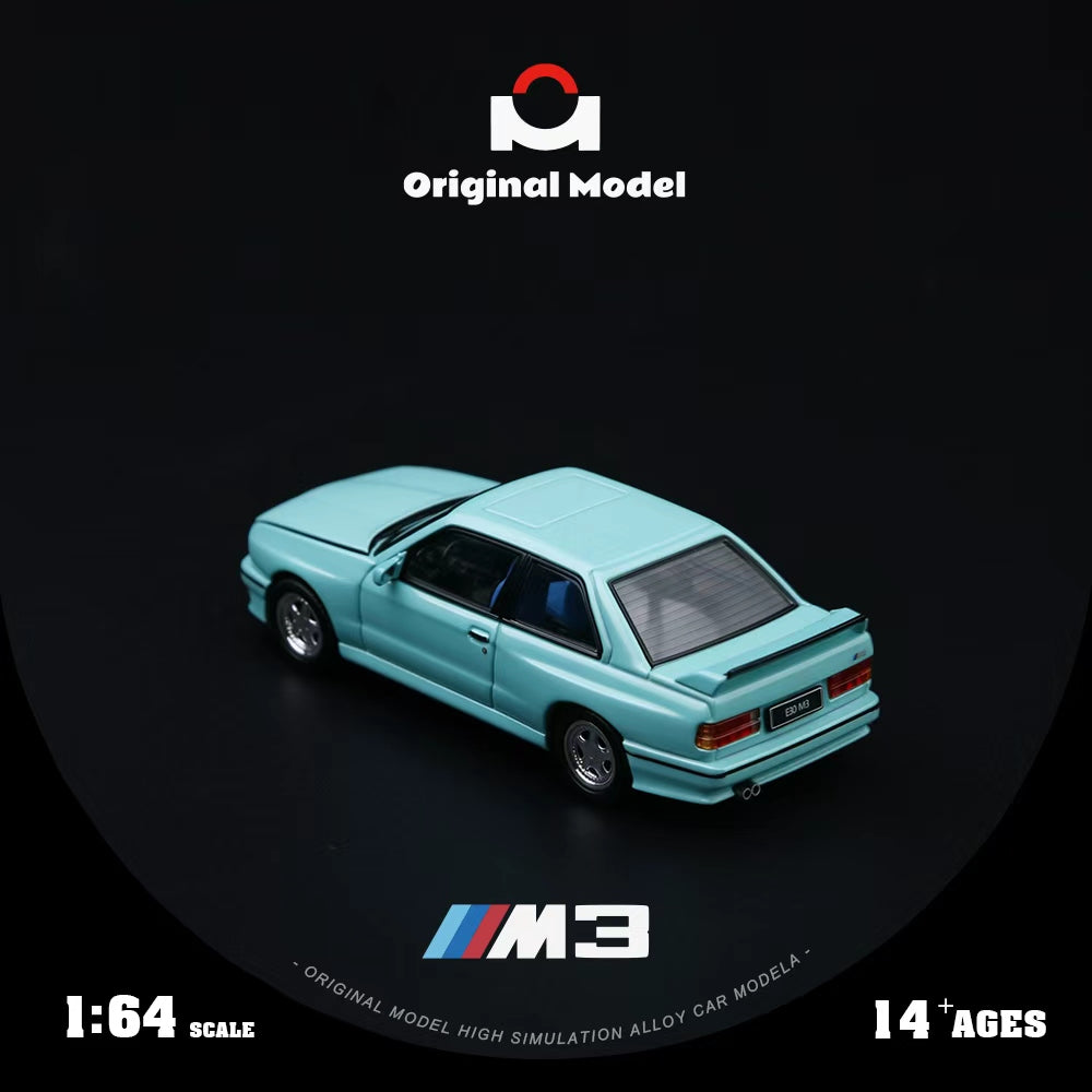 [Preorder] Original Model 1:64 BMW E30 M3 - Mint Green OM647810