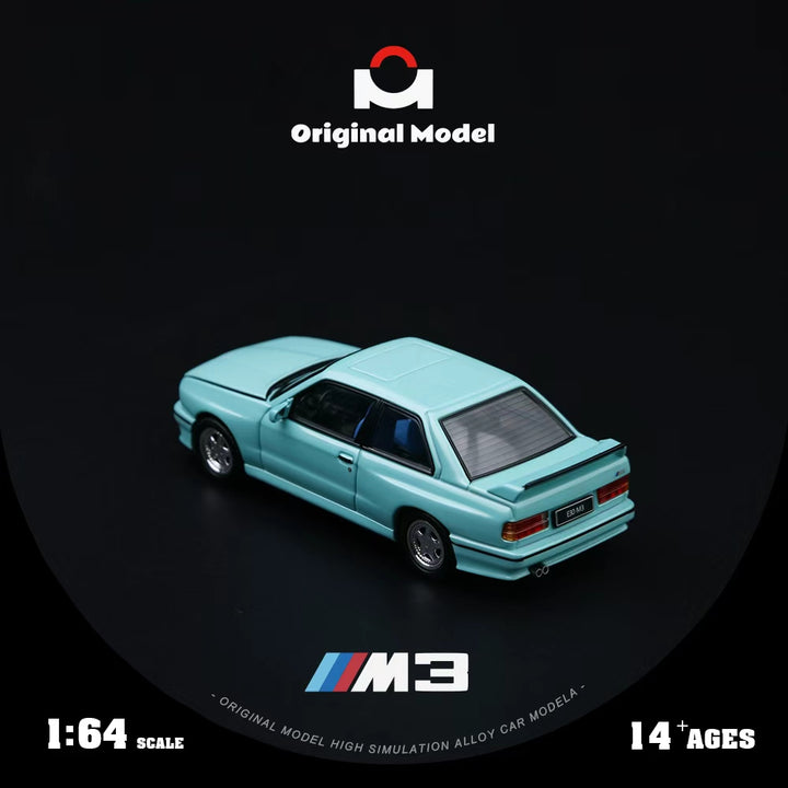 [Preorder] Original Model 1:64 BMW E30 M3 - Mint Green OM647810