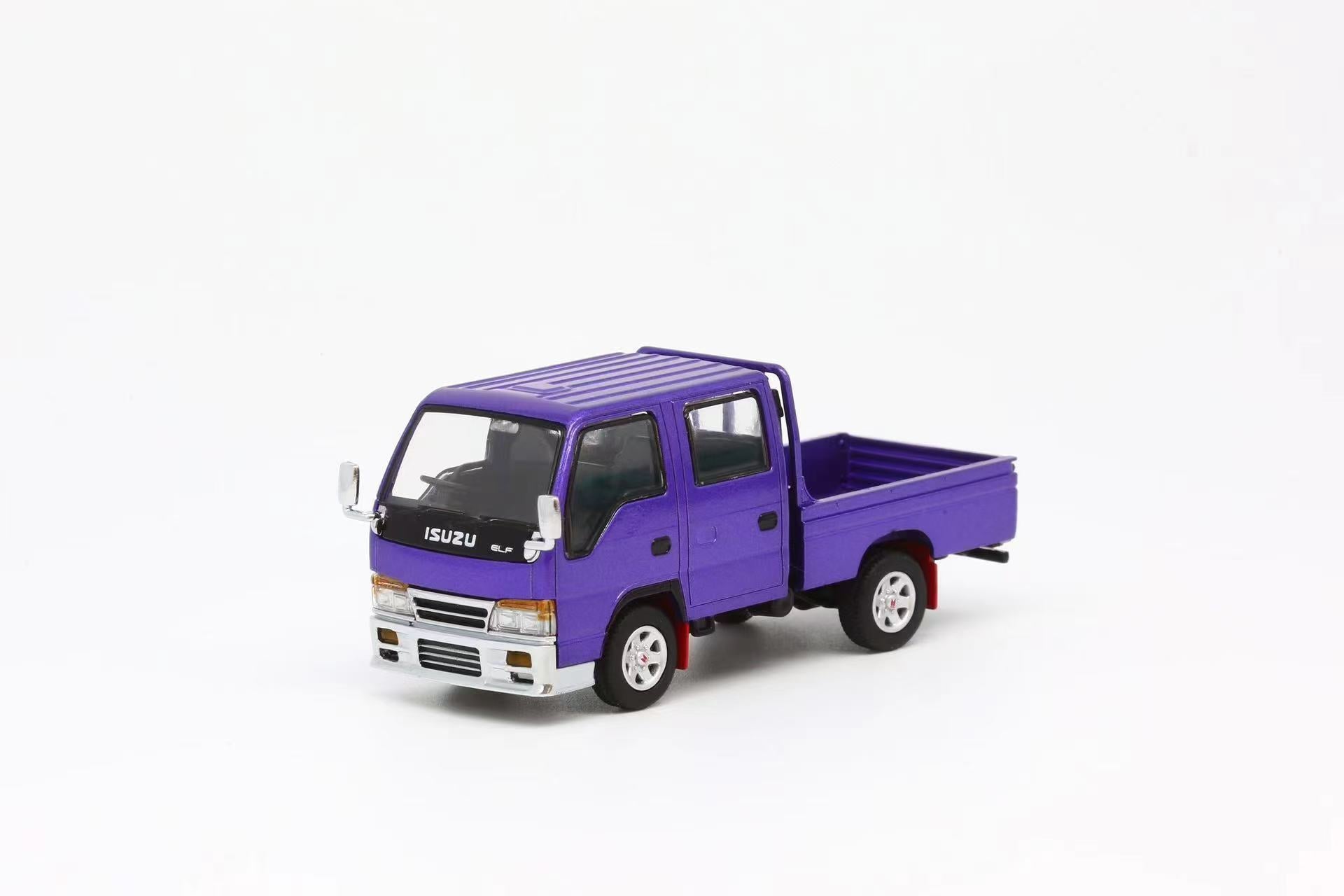 Model 1 1:64 Suzuki ISUZU ELF Double-row Box Minivan (4