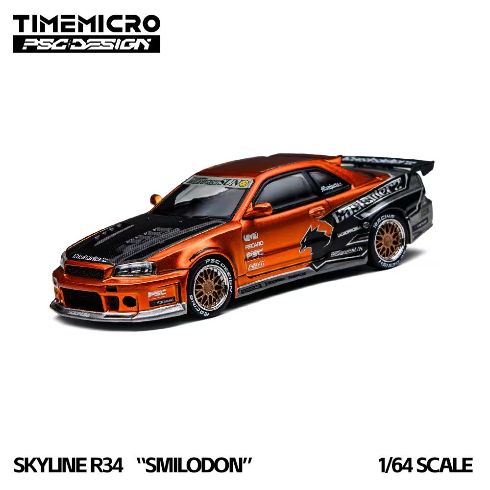 [Preorder] TimeMicro × PSC DESIGN 1:64 Subaru R34 "SMILODON" × IMPREZA "RAIDER" TM648404/TM648304