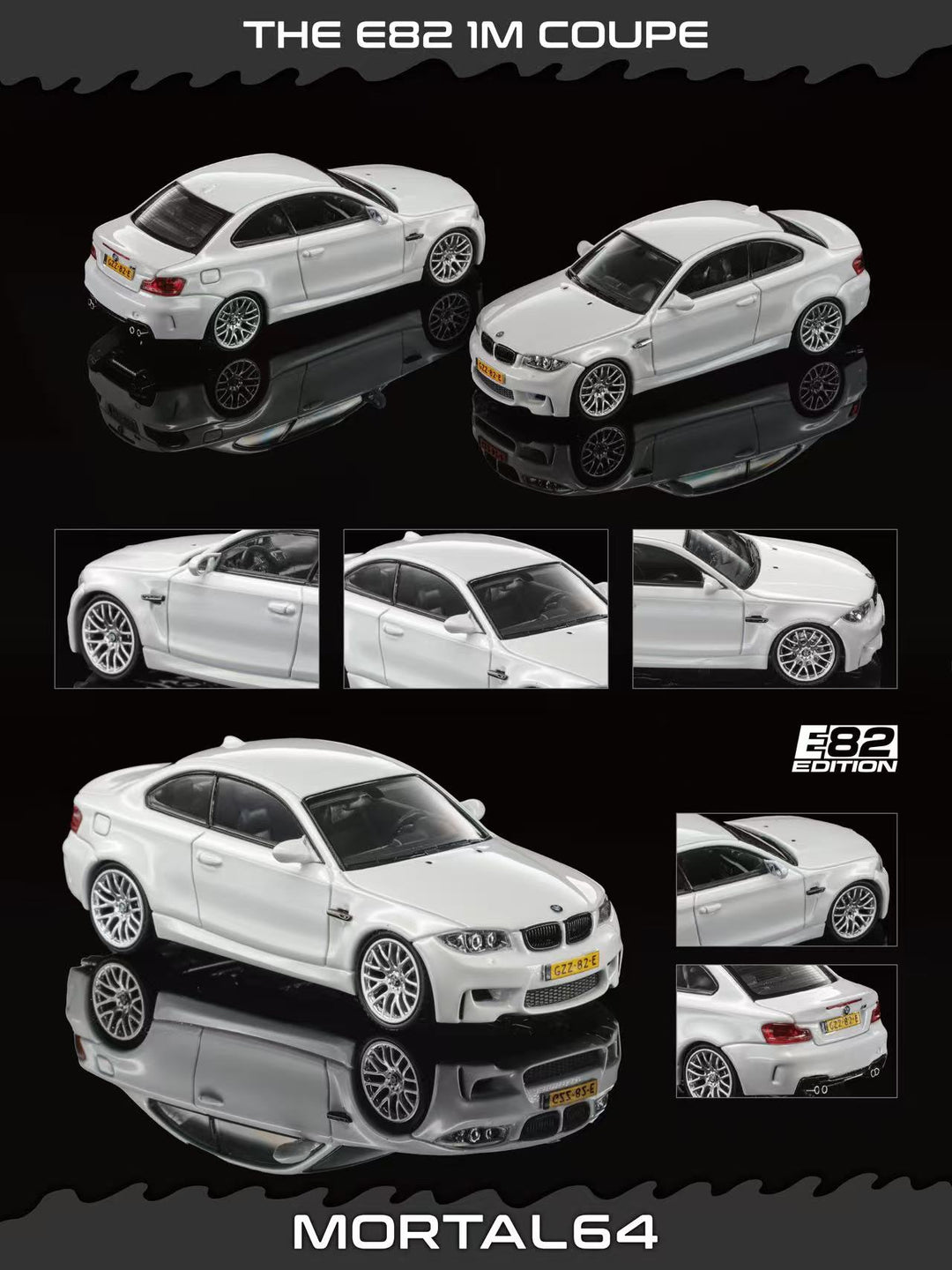 [Preorder] Mortal 1:64 BMW 1M Coupe (2 Colours)