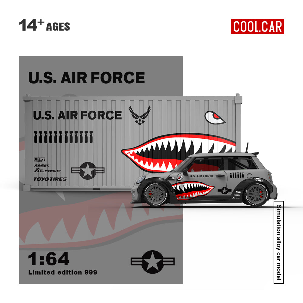 [Preorder] Cool Car 1:64 MINI COOPER Shark Livery (2 Versions) CC643647/ CC643647-2