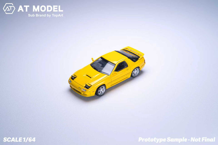 [Preorder] AT Model 1:64 Mazda RX7 FC3S infinity Lemon Yellow
