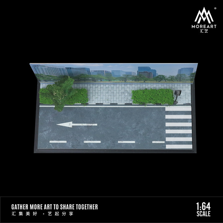 [Preorder] MoreArt 1:64 CITY PARK HIGHWAY SCENE MODEL