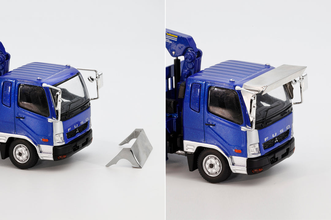 [Preorder] GCD 1:64 Mitsubishi Fuso Fighter (1024) Truck With Crane KS-082-634