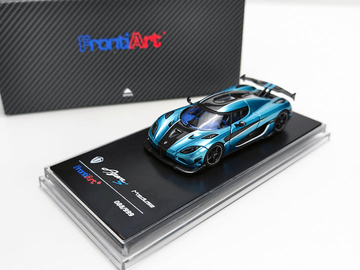 [Preorder] FrontiArt 1:64 Koenigsegg Agera S Medusa - Imperial Blue