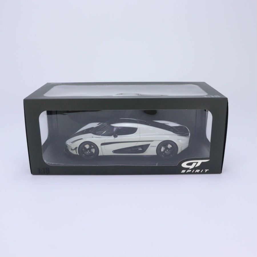 GT Spirit 1:18 Koenigsegg REGERA Black Line (Grey)