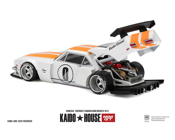 [Preorder] Kaido House x Mini GT 1:64 Chevrolet Camaro KAIDO WORKS TA V1 – Limited Edition KHMG304