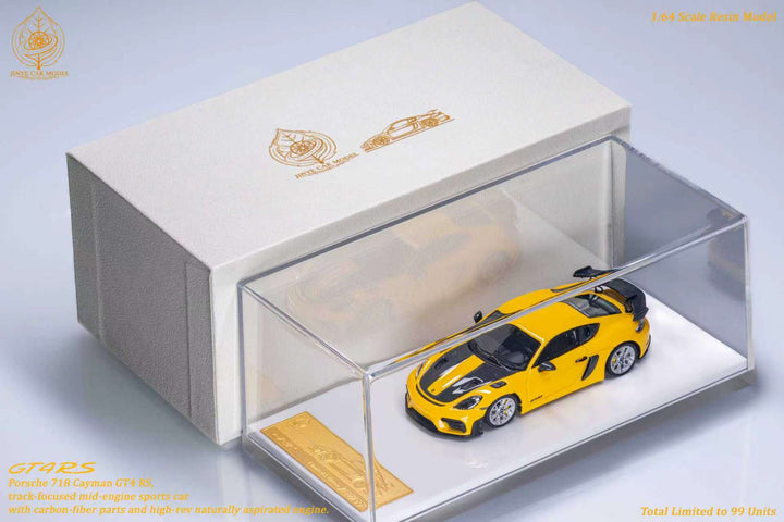 [Preorder] JINYE Car Model 1:64 Porsche 718 M4 GTS (9 Colours)