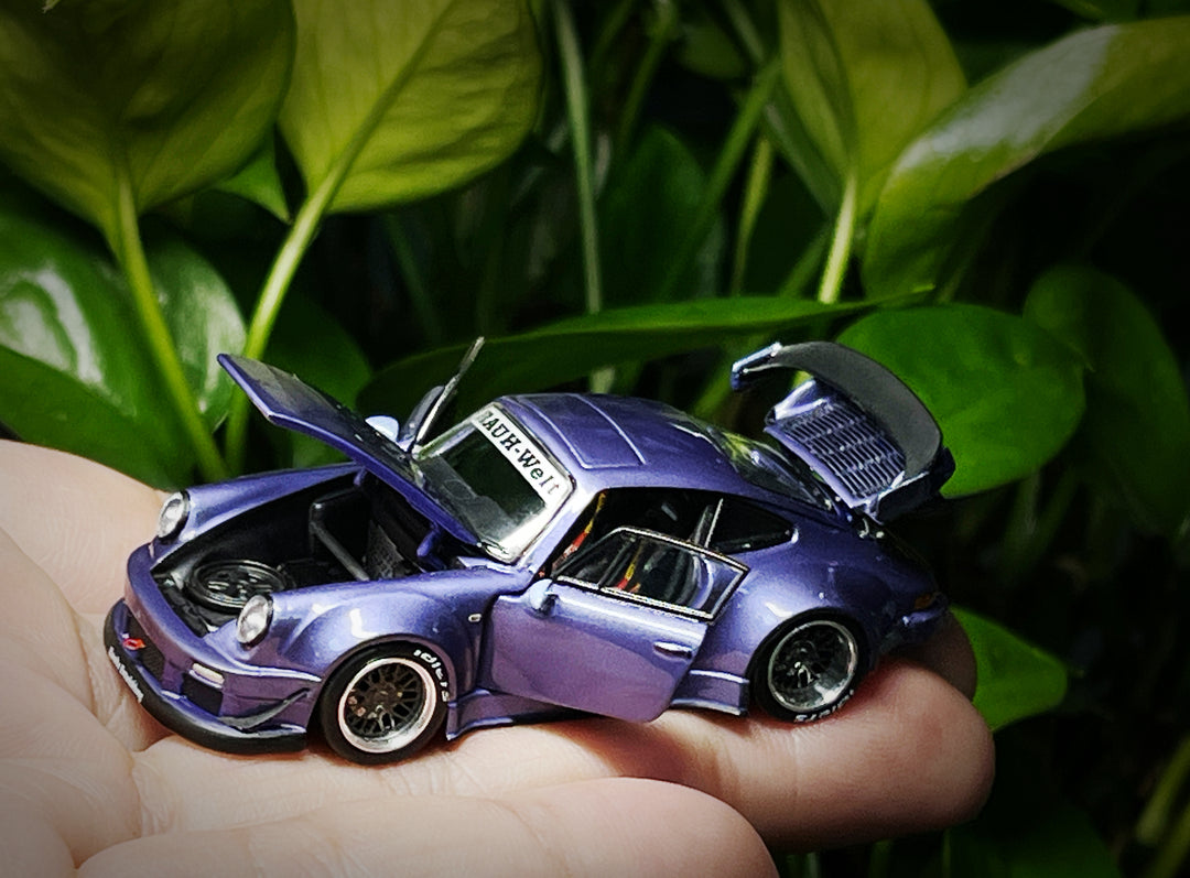 [Preorder] PGM 1:64 Porsche RWB930 - Violet Purple (2 Versions)