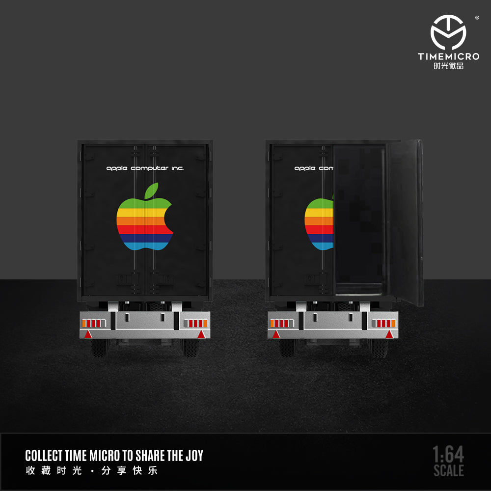 Time Micro 1:64 Scania Apple Container Truck (2 Colours) TM644010/TM644011n