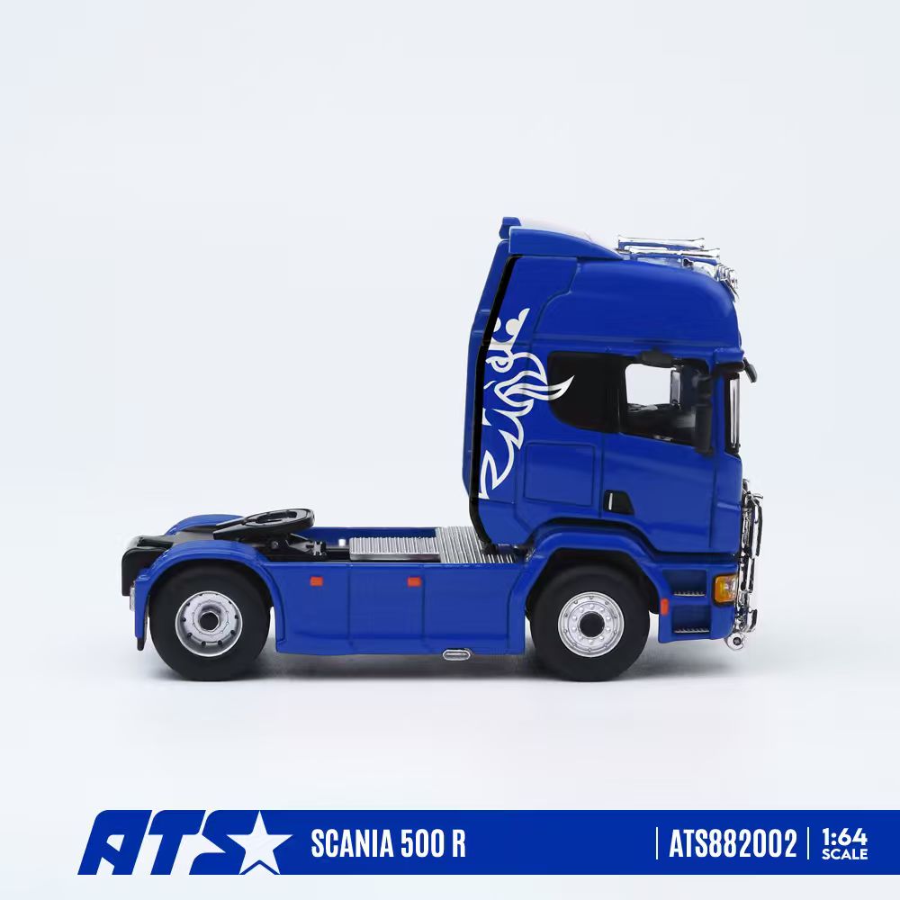 [Preorder] ATS Model 1:64 SCANIA 500 R Blue ATS882002