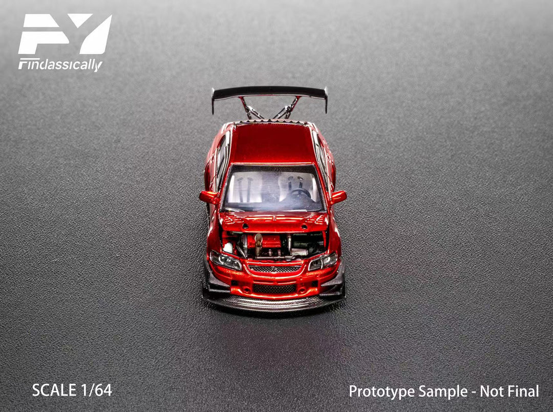 [Preorder] Findclassically 1:64 Mitsubishi 9th Generation Modified - Red (6 Versions)