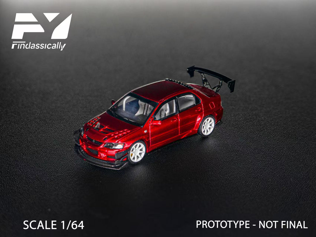[Preorder] Findclassically 1:64 Mitsubishi 9th Generation Modified - Red (6 Versions)