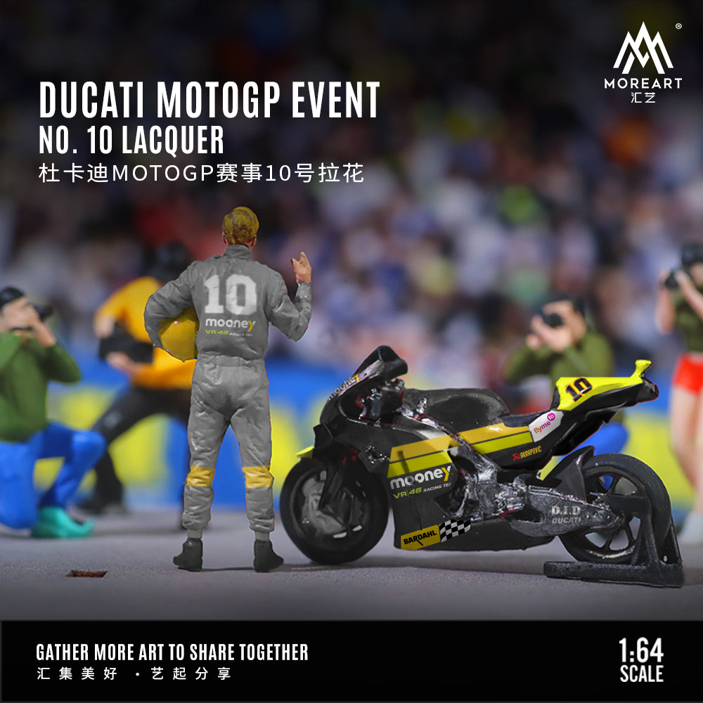 [Preorder] MoreArt 1:64 DUCATI MOTOGP EVENT NO. 10 LACQUER