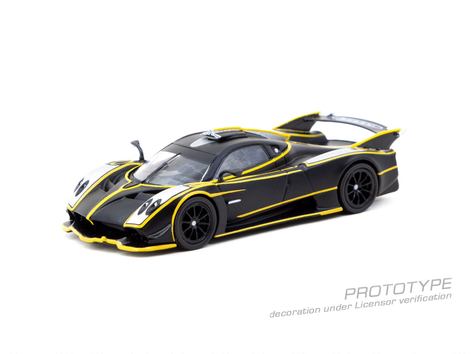 Tarmac Works 1:64 Pagani Huayra R Matt Silver T64G-TL035-MBS