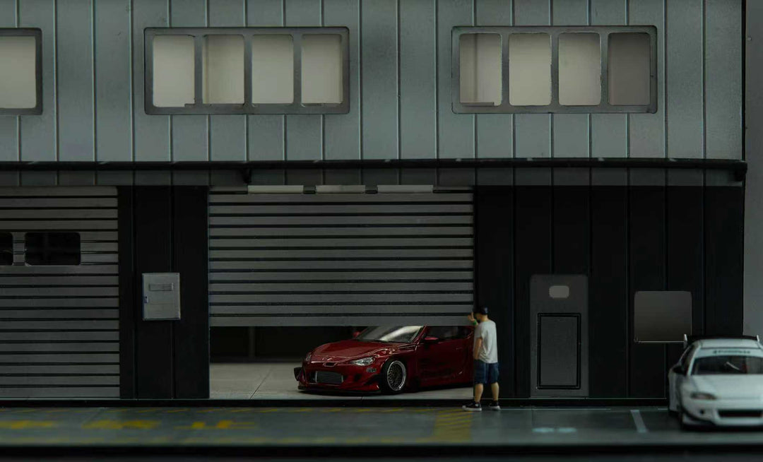 [Preorder] YOU&CAR 1:64 Repair Shop Scene (2 Colours)