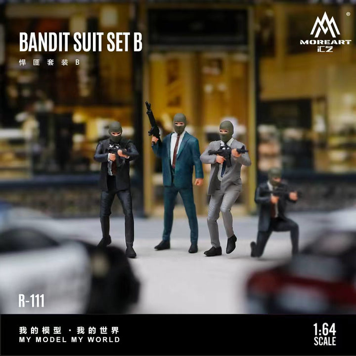 [Preorder] MoreArt 1:64 BANDIT SUIT SET B MO223111