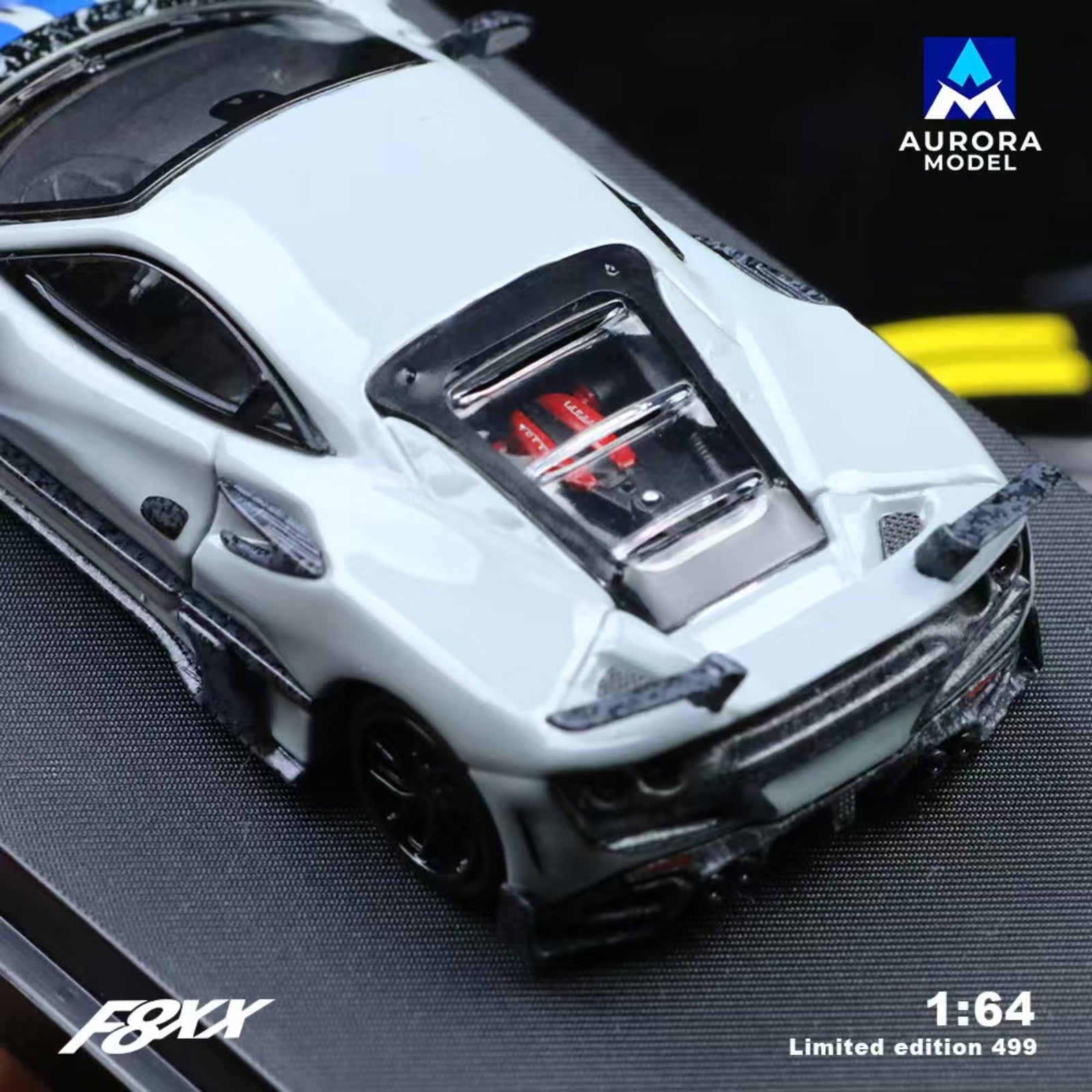 Aurora Model 1:64 Ferrari F8 Tributo Mansory F8XX (4 Versions