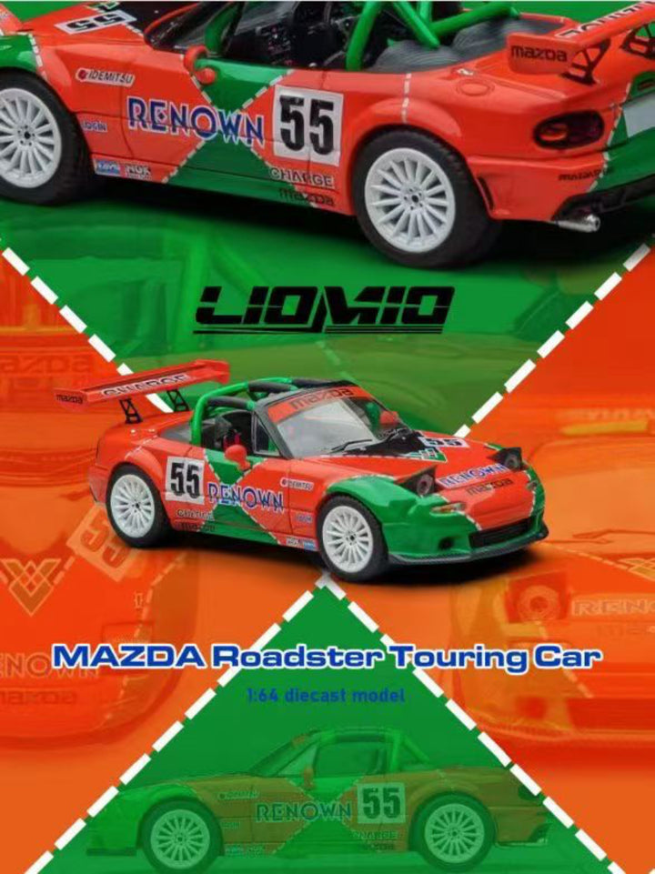 [Preorder] LIOMIO 1:64 MAZDA Roadster Touring Car LI64-Roadster-001