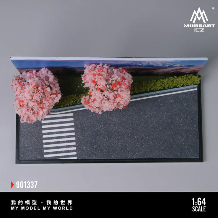 [Preorder] MoreArt 1:64 SPRING SPECIAL - FUJI CHERRY BLOSSOM SCENE MO901337