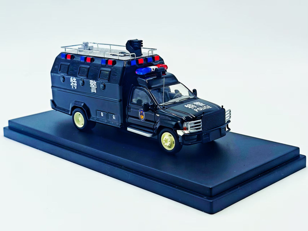 [Preorder] The Art of Model 1:64 Ford F550 super duty Black Police Livery