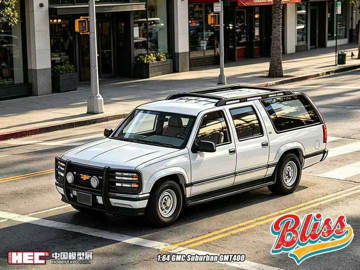 [Preorder] BLISS 1:64 GMC Suburban GMT400 (3 Colours)