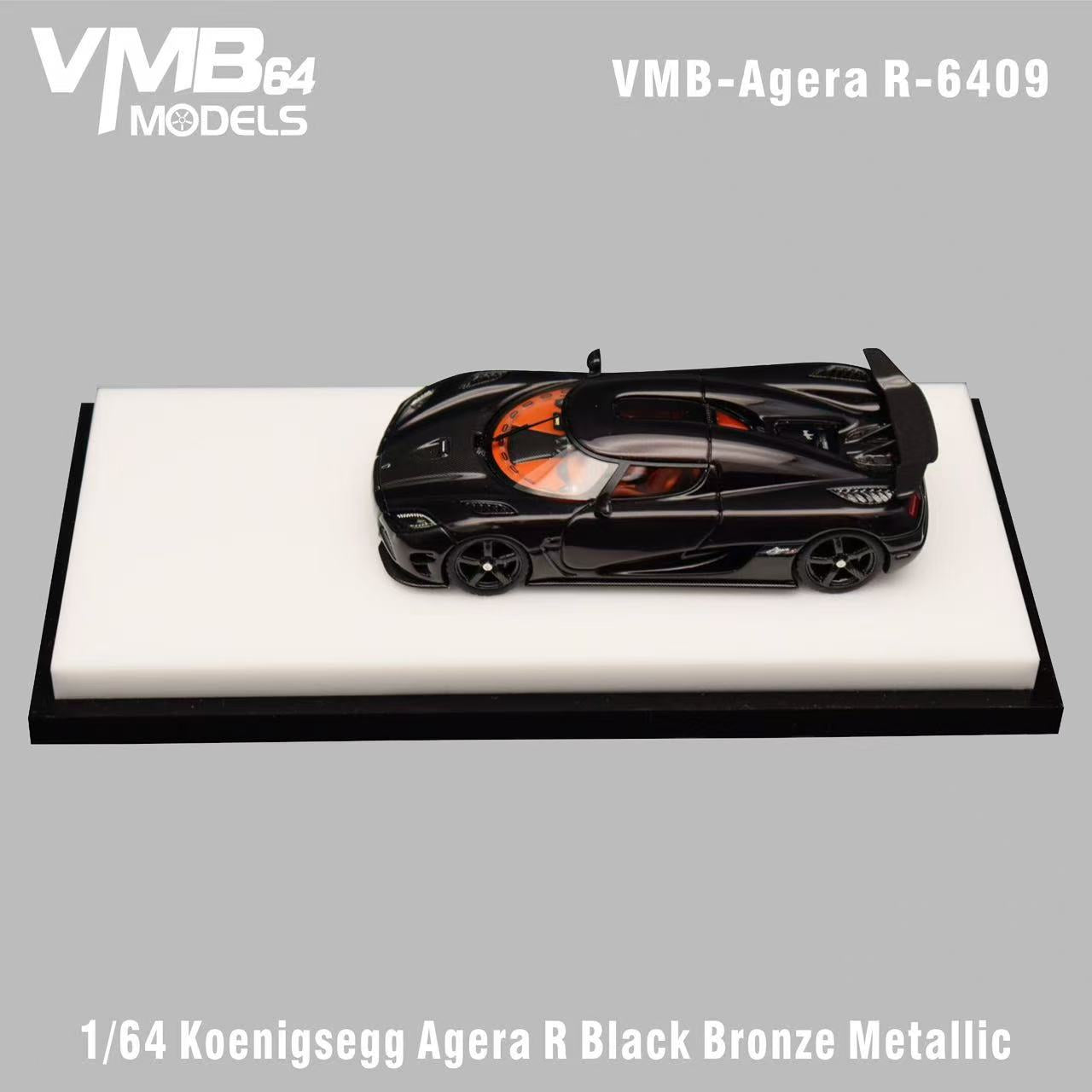 Preorder] VMB 1:64 Koenigsegg Agera R Black Bronze Metallic VMB