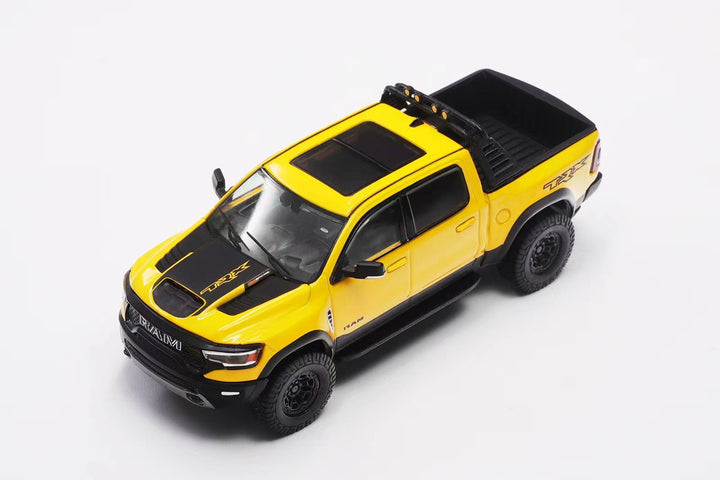 [Preorder] Shadow Pro 1:64 Ram 1500 TRX 2023 Pickup Yellow KS-067-665