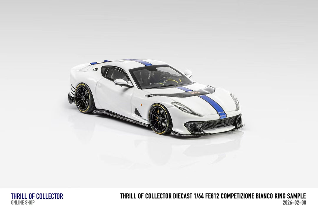 TOC 1:64 Ferrari 812C 3.0 (4 Colours)