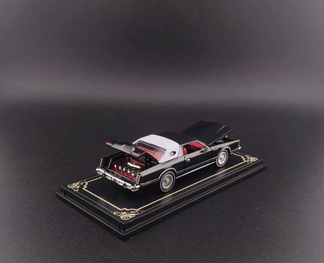 [Preorder] Fine Works64 1:64 Lincoln Continental 1979 - Black