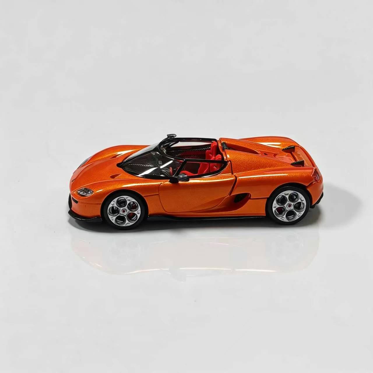 Preorder] Rhino Model 1:64 Koenigsegg CC850 Orange – Horizon Diecast
