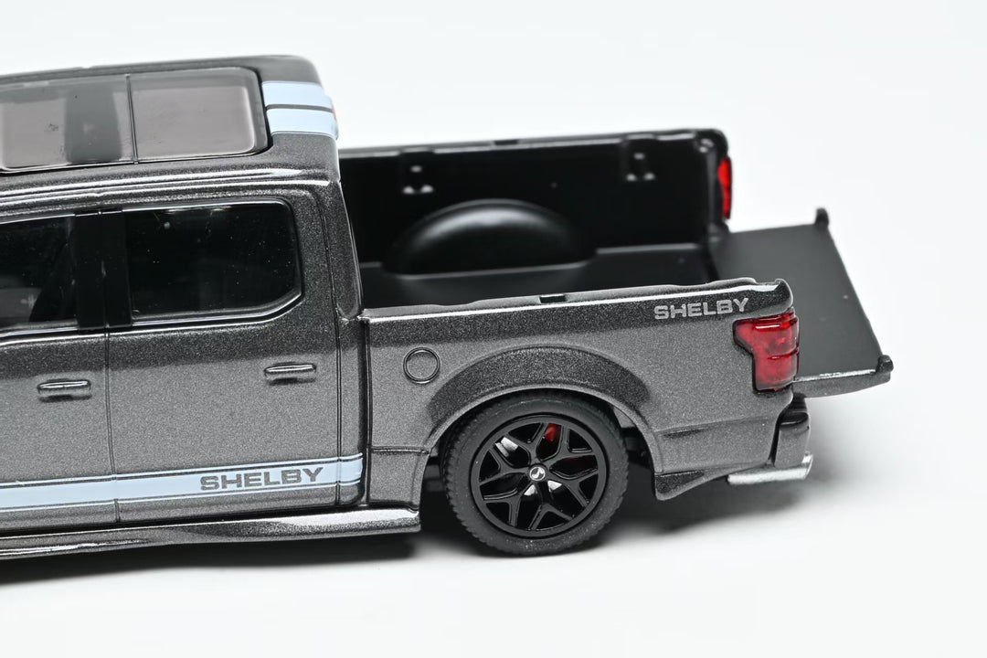 [Preorder] Funny Model 1:64 Ford F150 Super Snake Metallic Grey