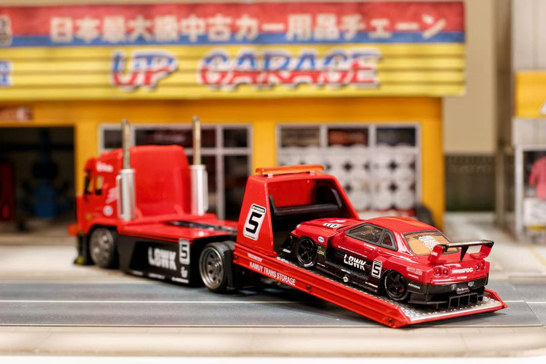 [Preorder] Street Weapon 1:64 KamaZ Modified Trailer LBWK (2 Colours)