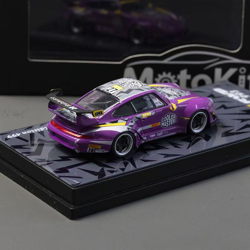 [Preorder] Motokit 1:64 Porsche RWB 993 (2 Colours)