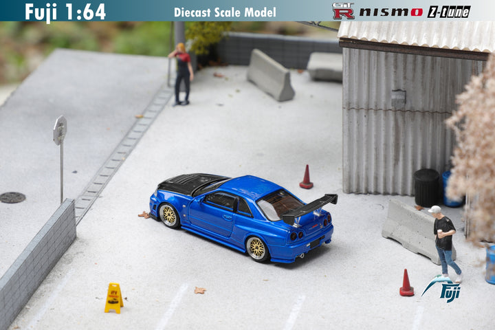 [Preorder] Fuji 1:64 Nissan Skyline GT-R R34 Nismo Z-Tune High-end version (3 Colours)