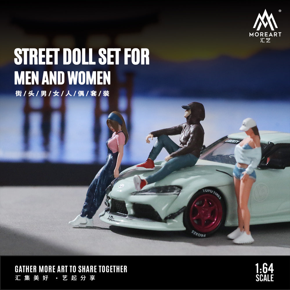 [Preorder] MoreArt 1:64 STREET DOLL SET MO223027