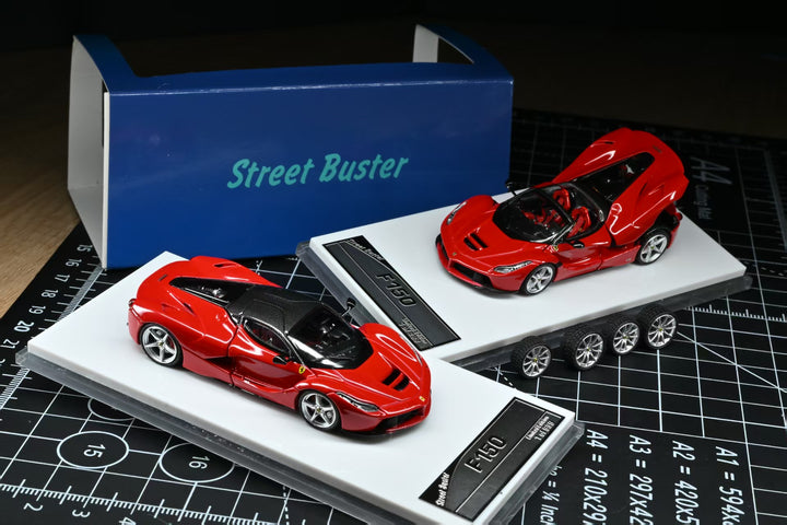 [Preorder] Street Buster 1:64 Ferrari F150 Rosso Corsa (2 Variants)
