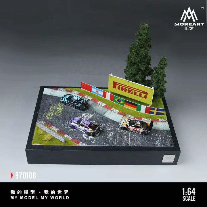 [Preorder] MoreArt 1:64 NURBURGRING TRACK O3 MODEL MO970108