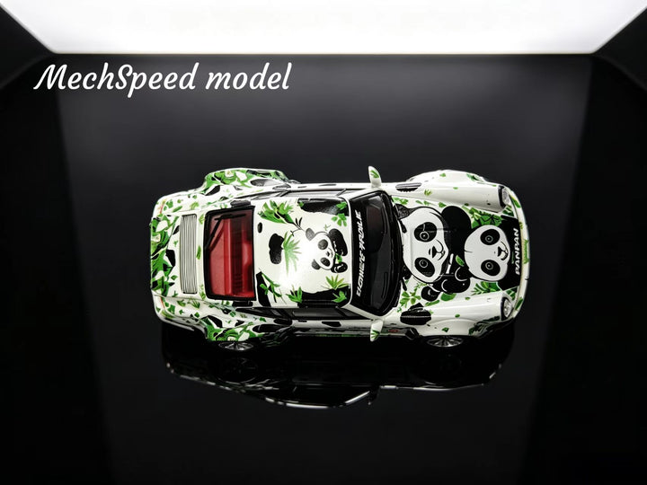[Preorder] MechSpeed 1:64 Porsche 911 RWB 964 Guofeng (National Style) Panda Livery