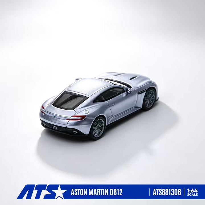 [Preorder] ATS Model 1:64 Aston Martin DB12 Silver/Metallic Brown (2 Colours) ATS881306/ ATS881308