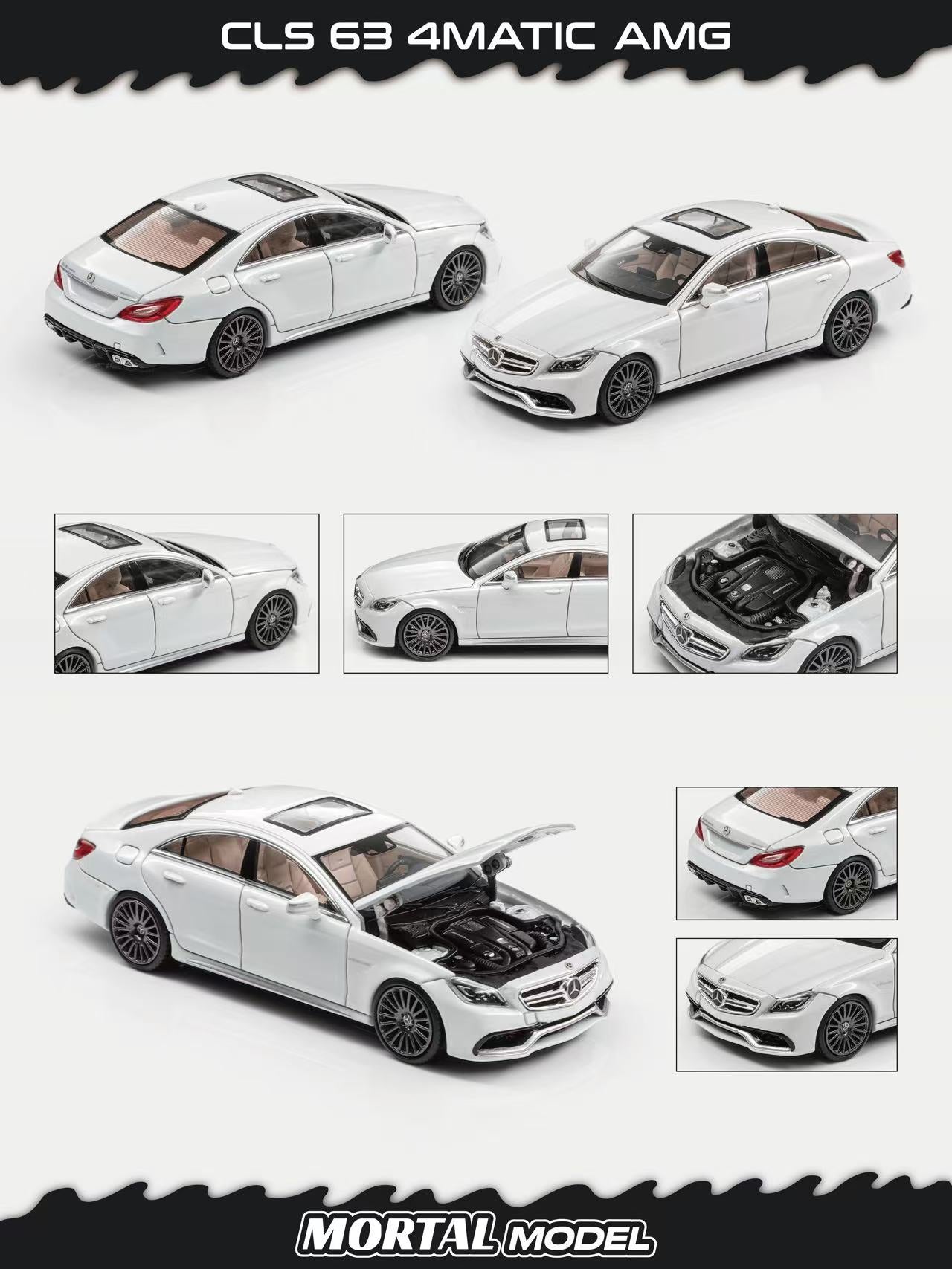 Preorder] Mortal 1:64 Mercedes CLS 63 4MATIC AMG (2 Colours