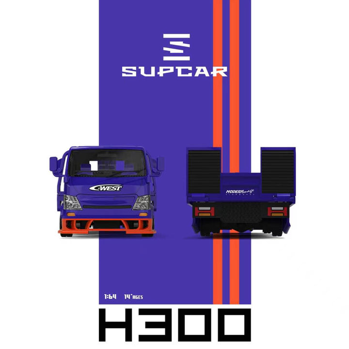 [Preorder] SUPCAR 1:64 H300 Flatbed Transport Trailer Fast &amp; Furious 3 Mona Lisa Livery SC647256